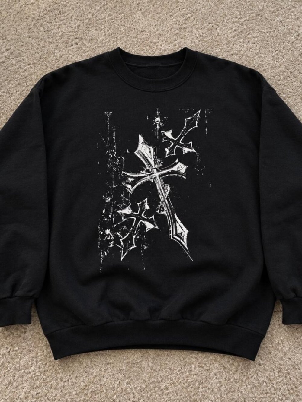Gildan Men's Black Sweatshirt